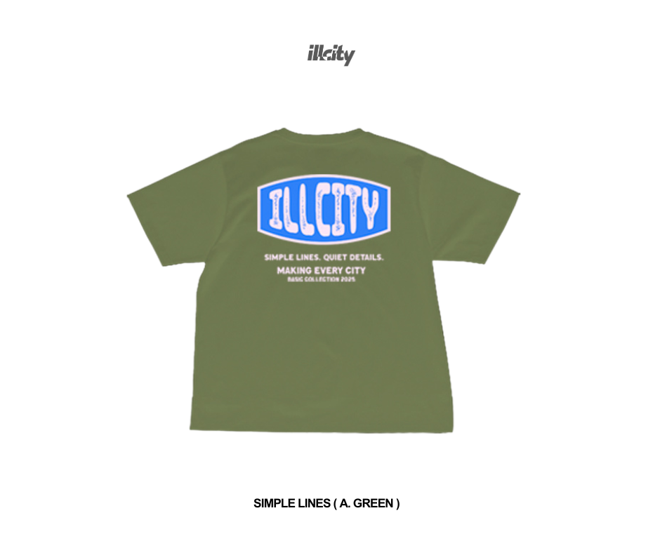 Simple Lines - Green