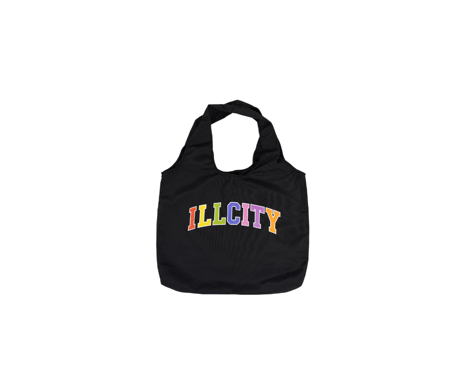 Colored Tote - Black