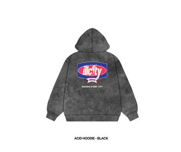 Acid Hoodie - Black