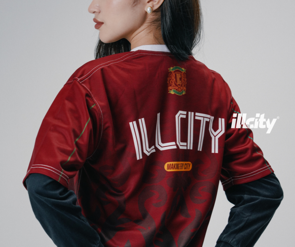 Retro Jersey - Red
