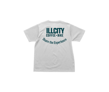 coffee and bike - white