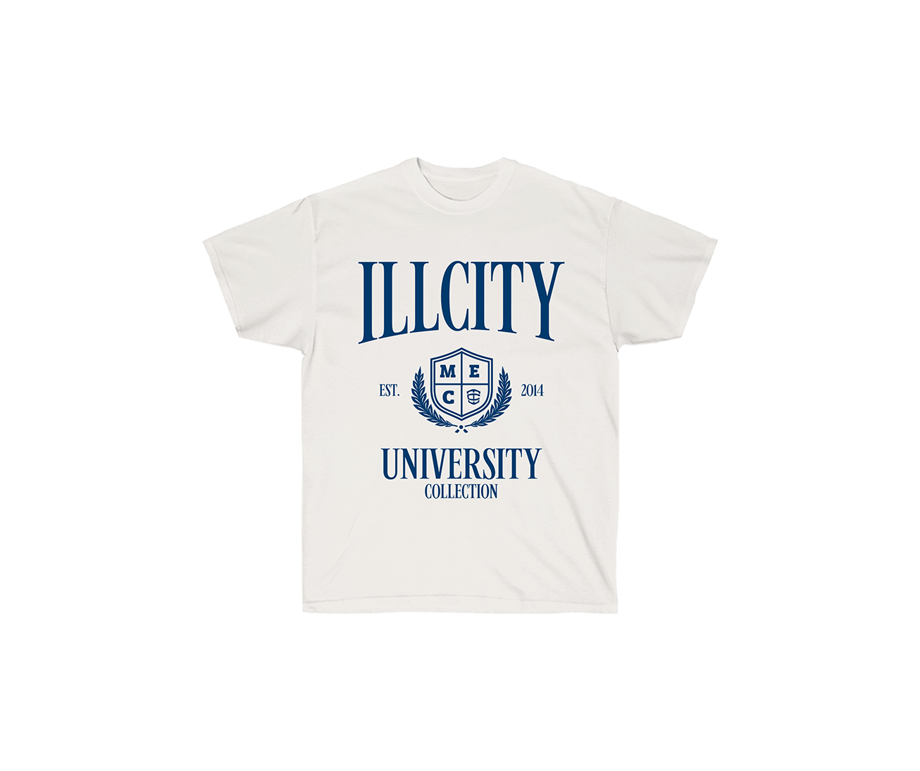 University - White (Blue)