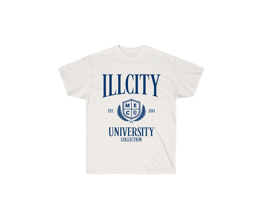 University - White (Blue)