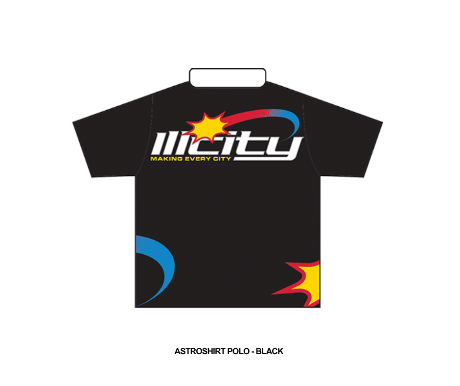 Astro Shirt Polo - Black