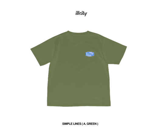 Simple Lines - Green