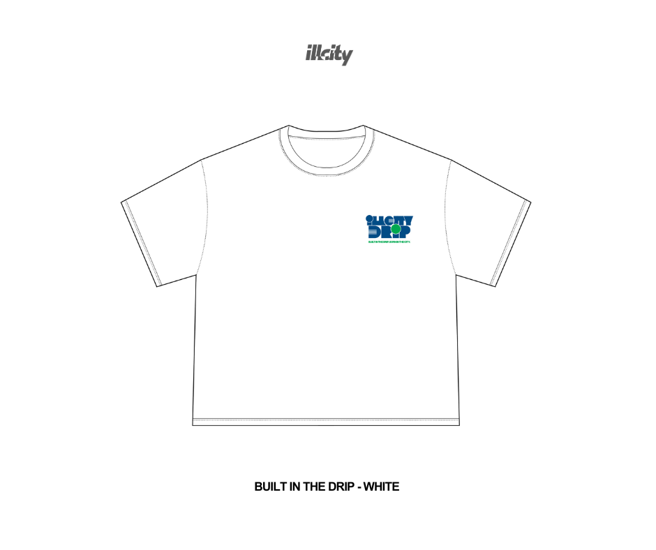Built in the Drip - White