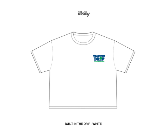 Built in the Drip - White