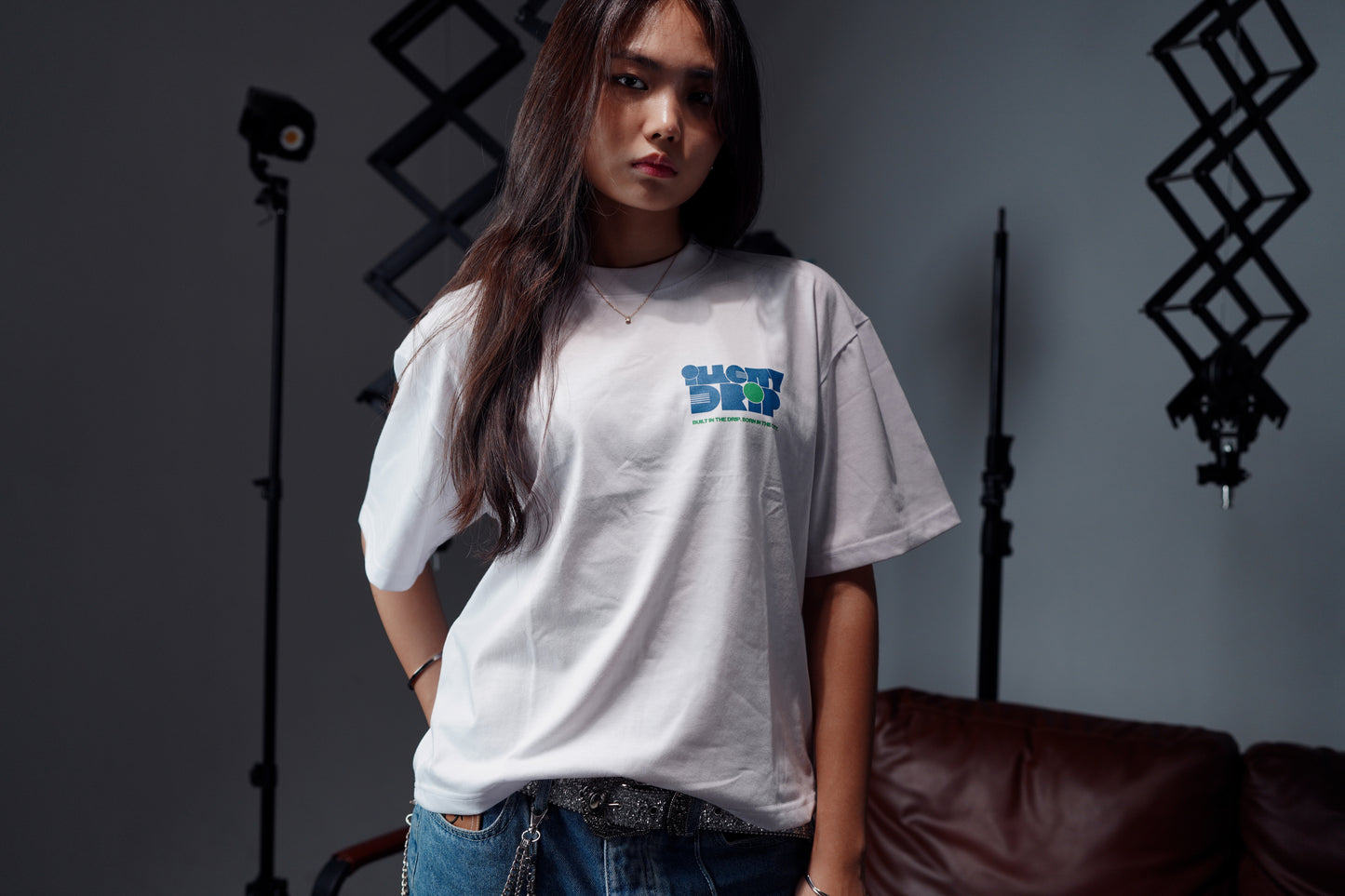 Built in the Drip - White