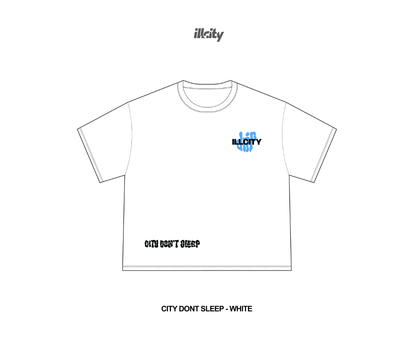 City Don't Sleep - White