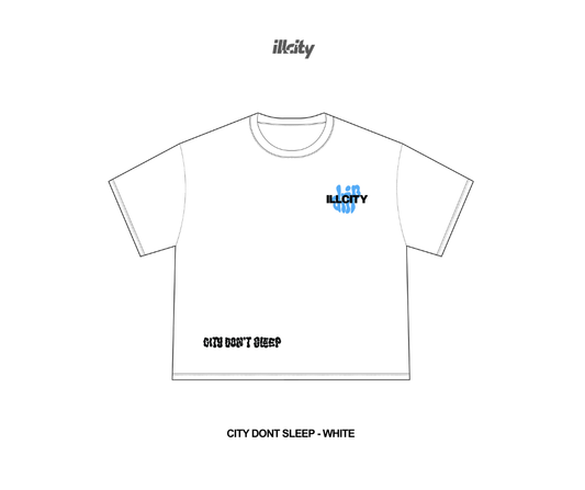 City Don't Sleep - White