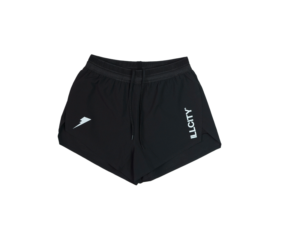 Bolt Running Shorts - Black