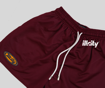 Mesh Short - Maroon