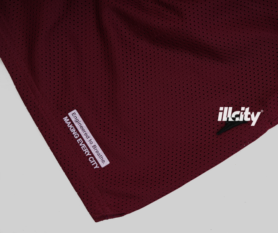 Mesh Short - Maroon