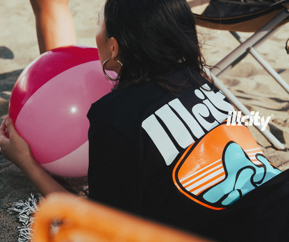 Sunset Wave - Black