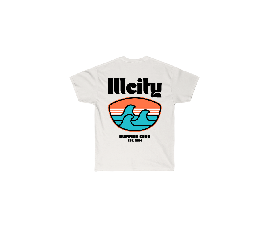 Sunset Wave - White