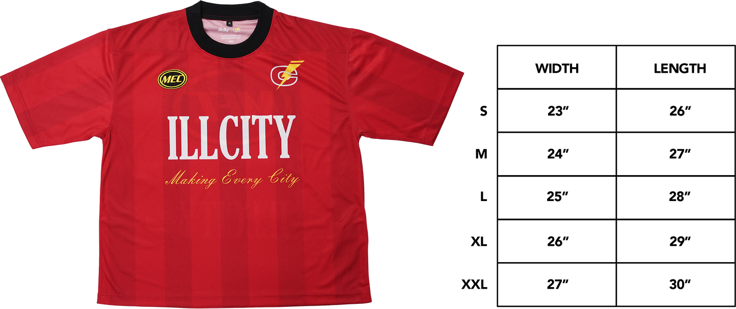 Retro Jersey - Red