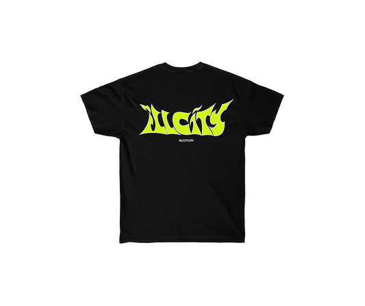 Neon Flame - Black